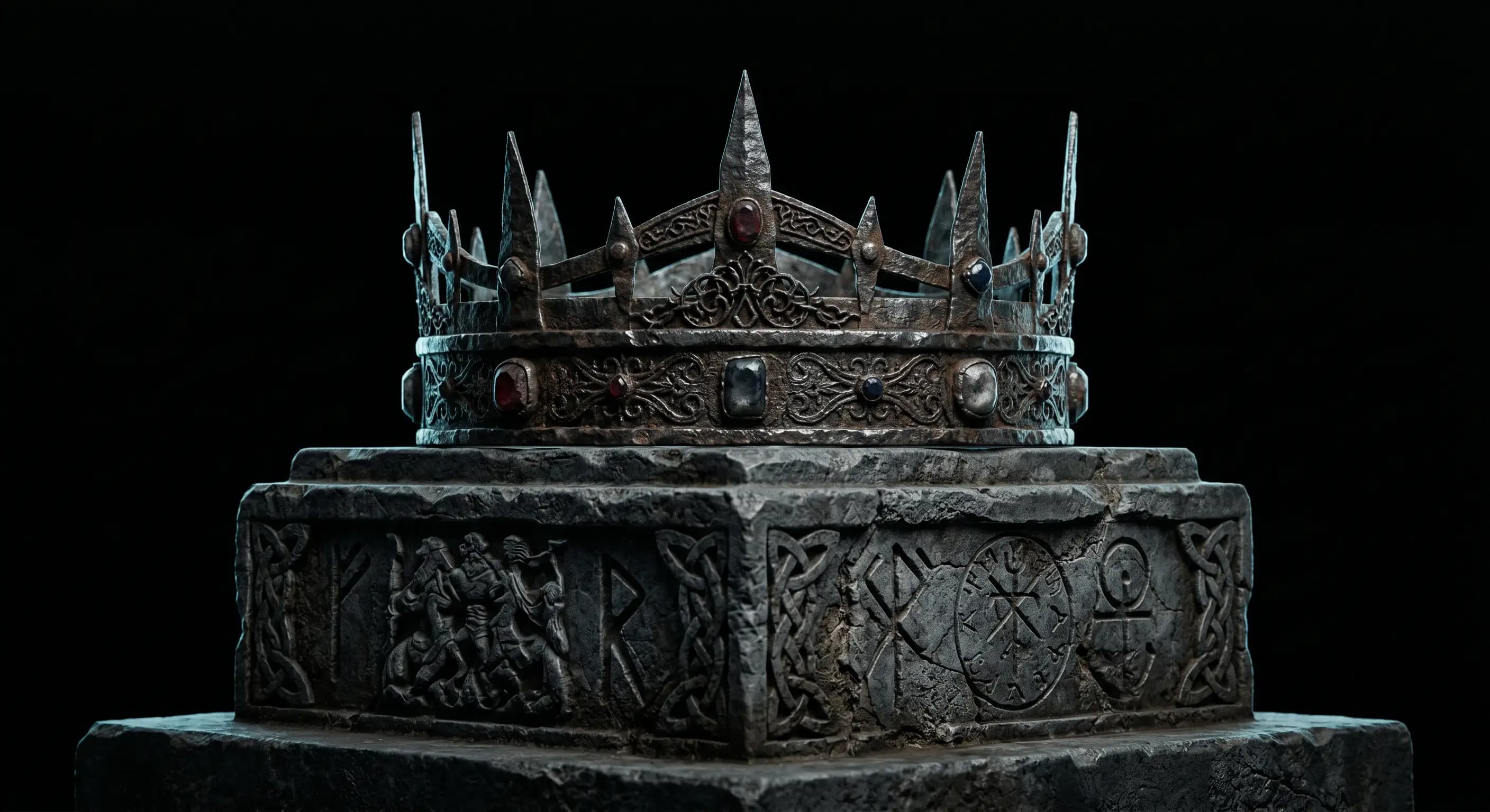 AI-generated dark fantasy film still